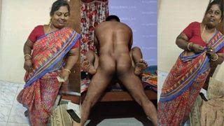 Mature Telugu Maid Aunty Sex – With House Owner