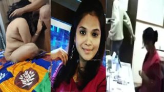 Telugu Office Babe Blowjob – Threesome Sex in Hotel
